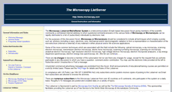 Desktop Screenshot of microscopy.com