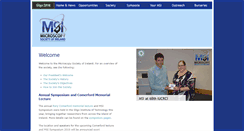 Desktop Screenshot of microscopy.ie