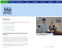 Tablet Screenshot of microscopy.ie
