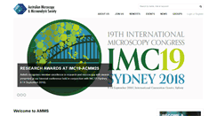 Desktop Screenshot of microscopy.org.au